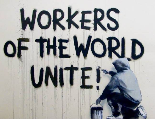 Workers of the world unite!