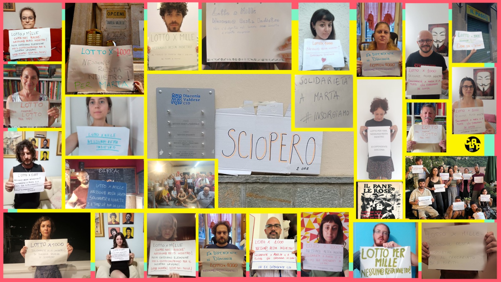 FOto di sostegno a Marta